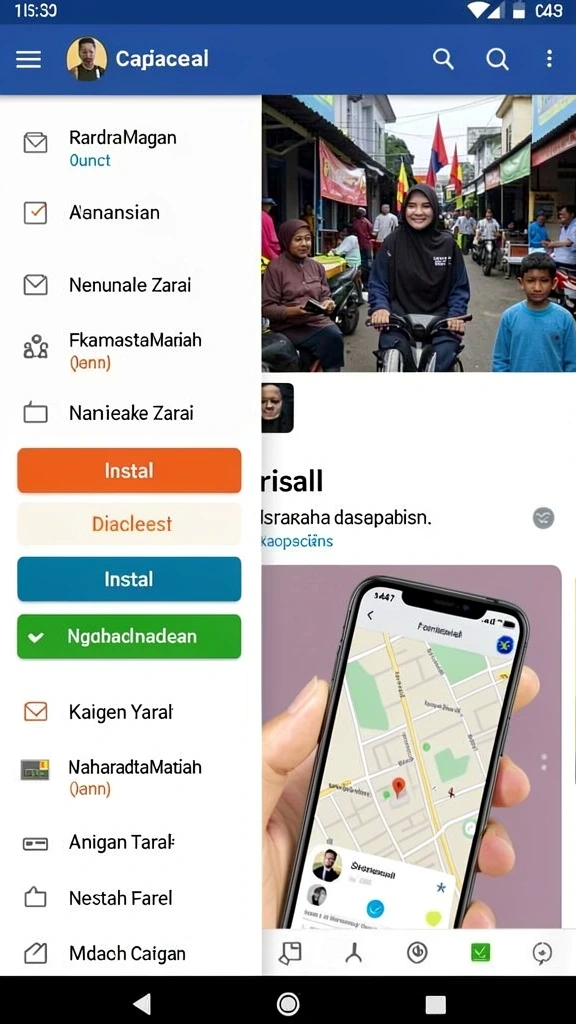 Karakter-karakter unik dengan kemampuan berbeda.