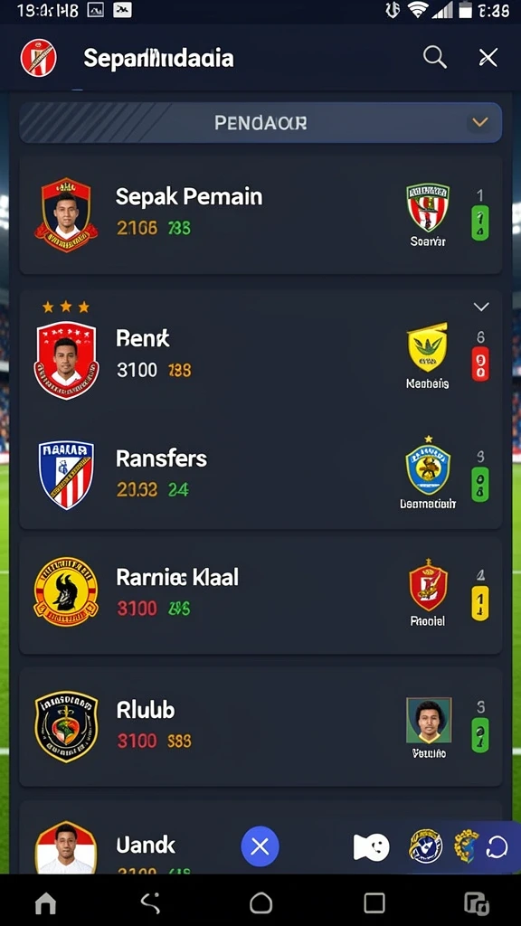 Tampilan awal 6SVIP yang menarik.
