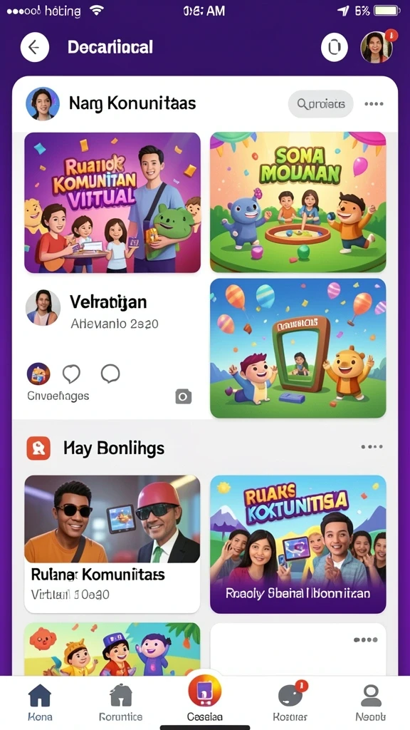 Tampilan antarmuka yang intuitif dan mudah digunakan.