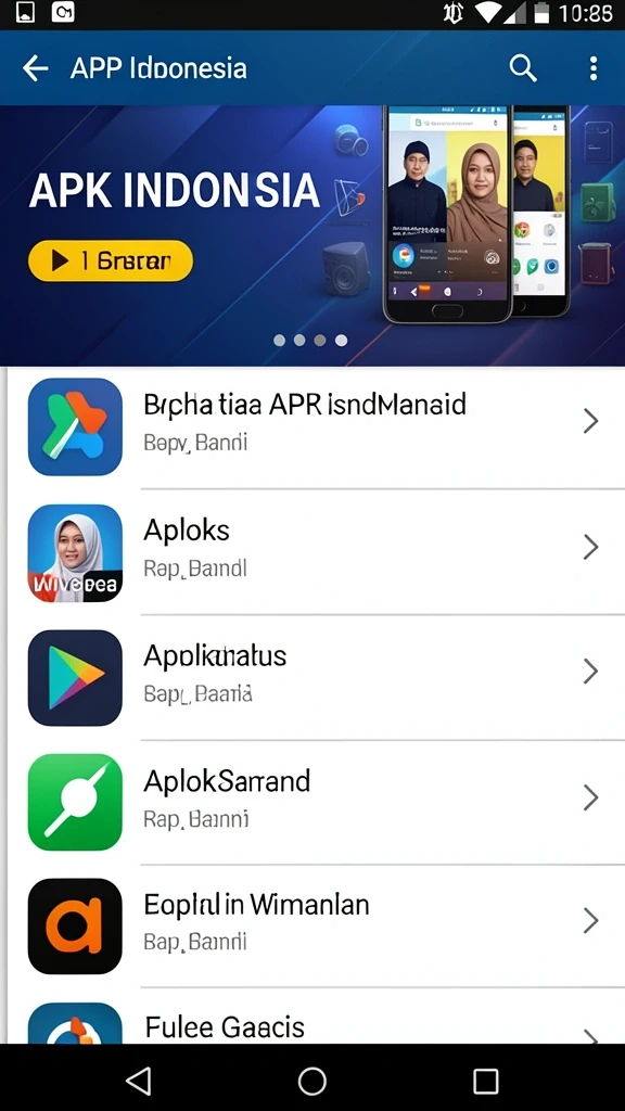 Tampilan antarmuka permainan yang intuitif.
