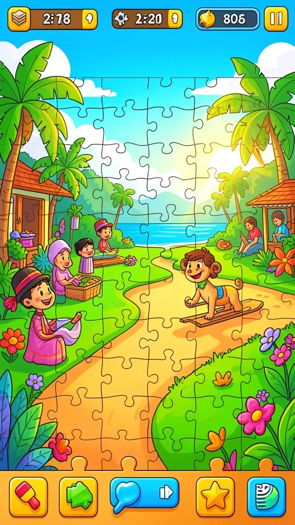 Mode multiplayer yang menyenangkan untuk bersaing.