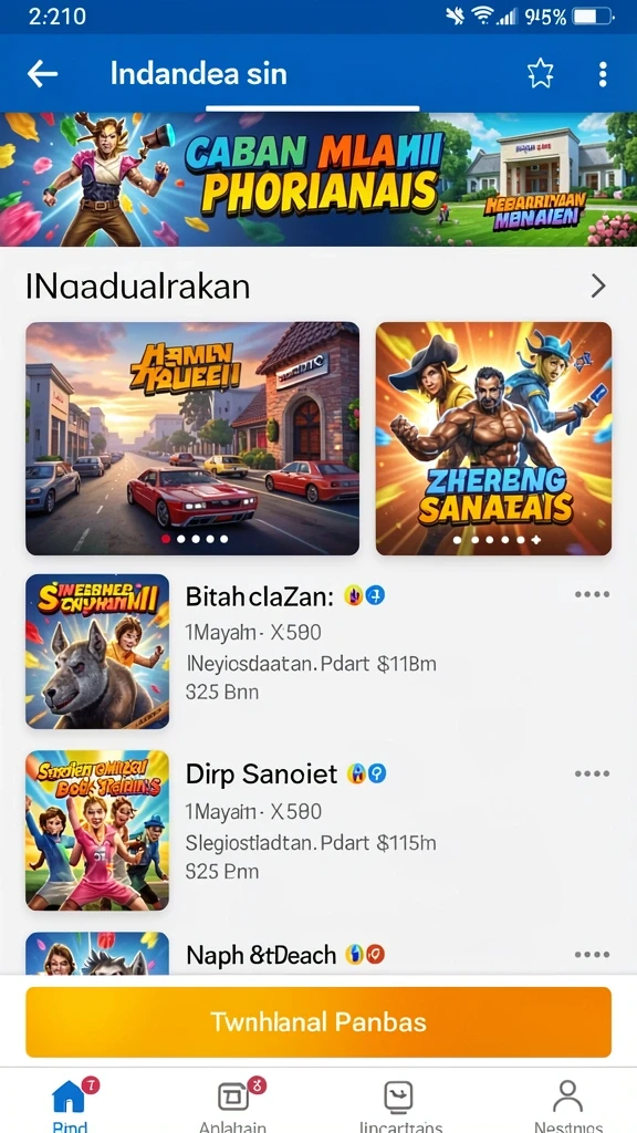 Karakter-karakter unik siap berpetualang.