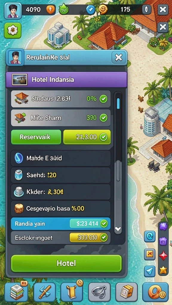 Tampilan antarmuka yang menarik dan mudah digunakan.