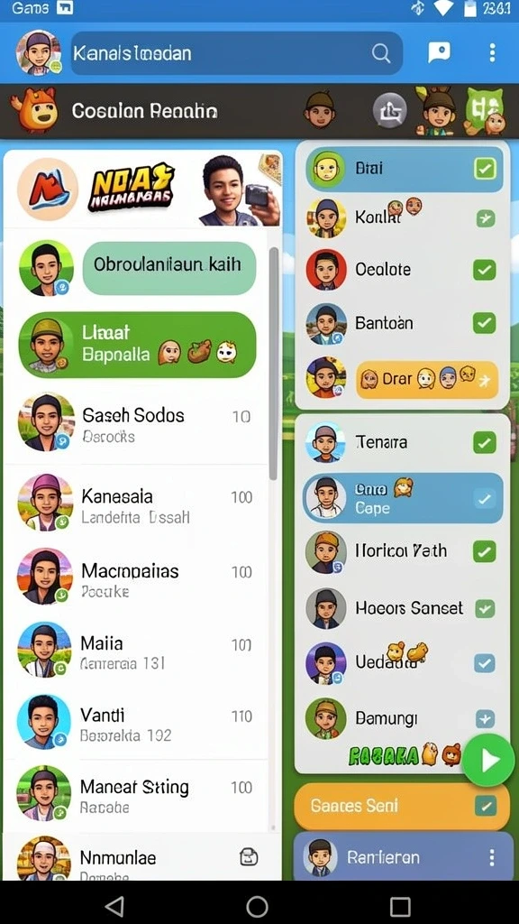 Beragam permainan slot dengan tema yang menarik.