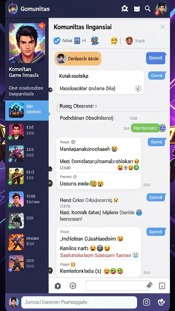 Screenshot menampilkan aksi karakter dalam pertempuran.