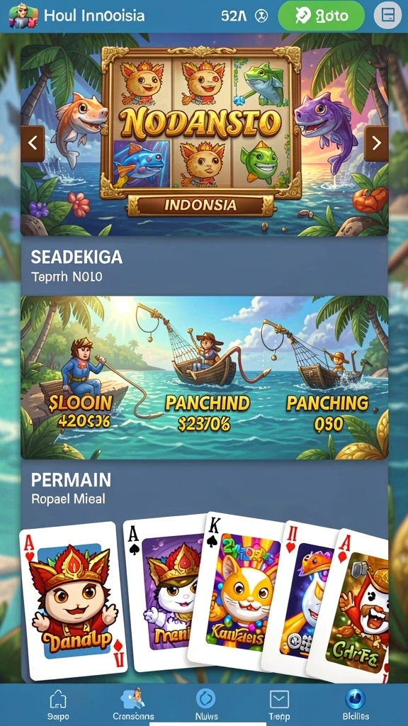 Tampilan slot yang memukau dan penuh warna.