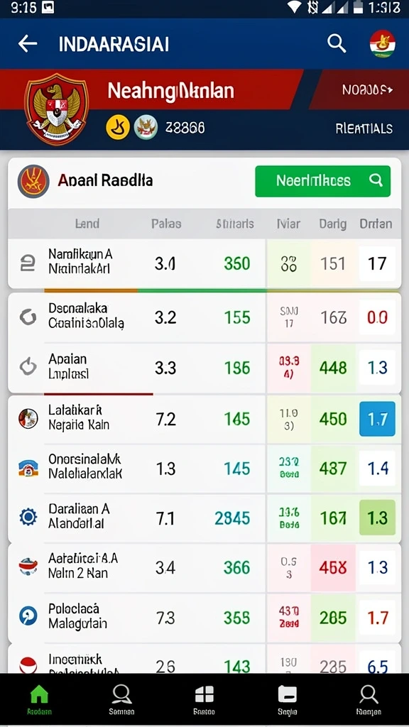 Menampilkan menu utama CR7VIP yang sederhana dan intuitif.
