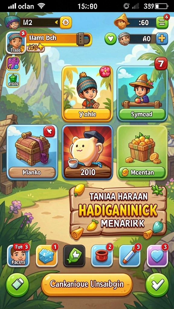 Screenshot DEWI567 menampilkan karakter utama dalam aksi.