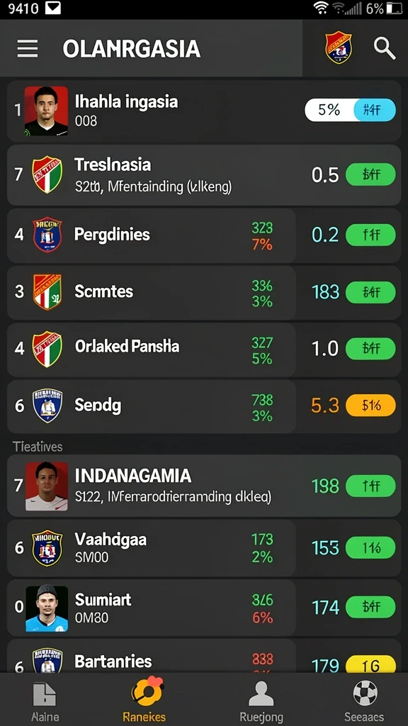 Leaderboard yang memicu semangat kompetisi.