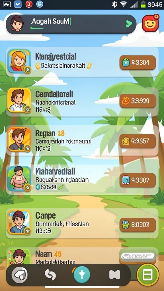 Tampilan antarmuka yang ramah pengguna dan menarik.