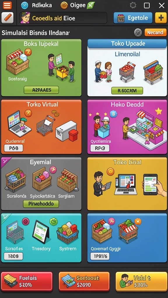 Visual grafis yang mengagumkan.