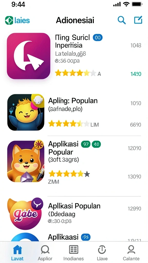 Berbagai karakter menarik untuk dipilih.