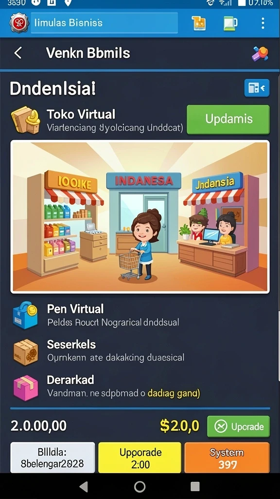Tampilan antar muka yang menarik dan mudah digunakan.