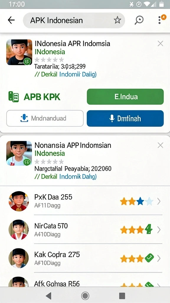 Karakter yang beragam dengan desain unik.
