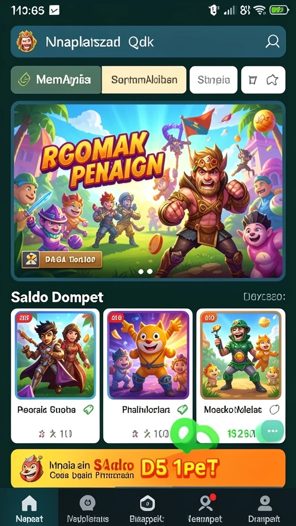 Karakter dengan beragam kemampuan untuk dipilih.