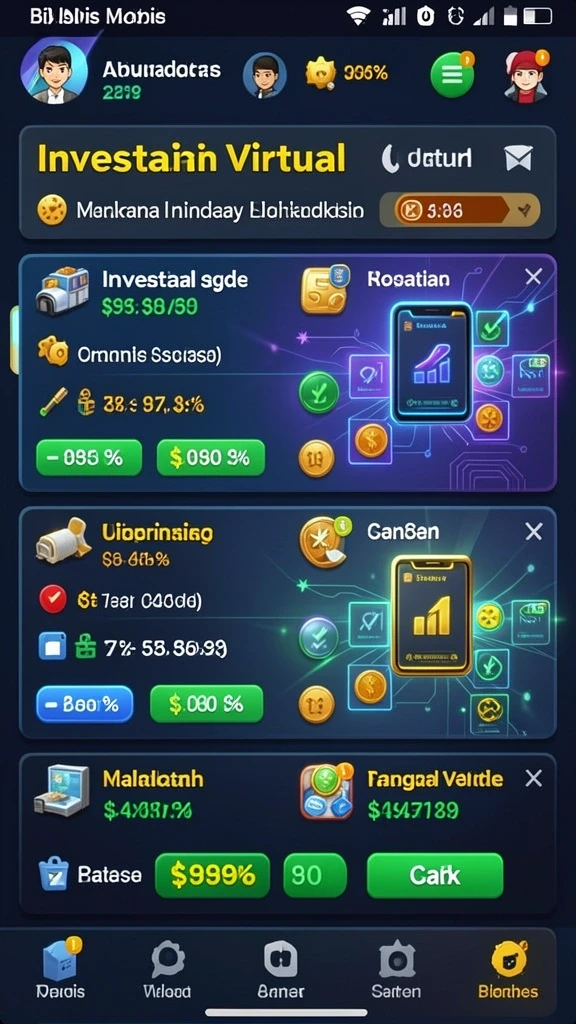 Antarmuka pengguna yang intuitif dan menarik.