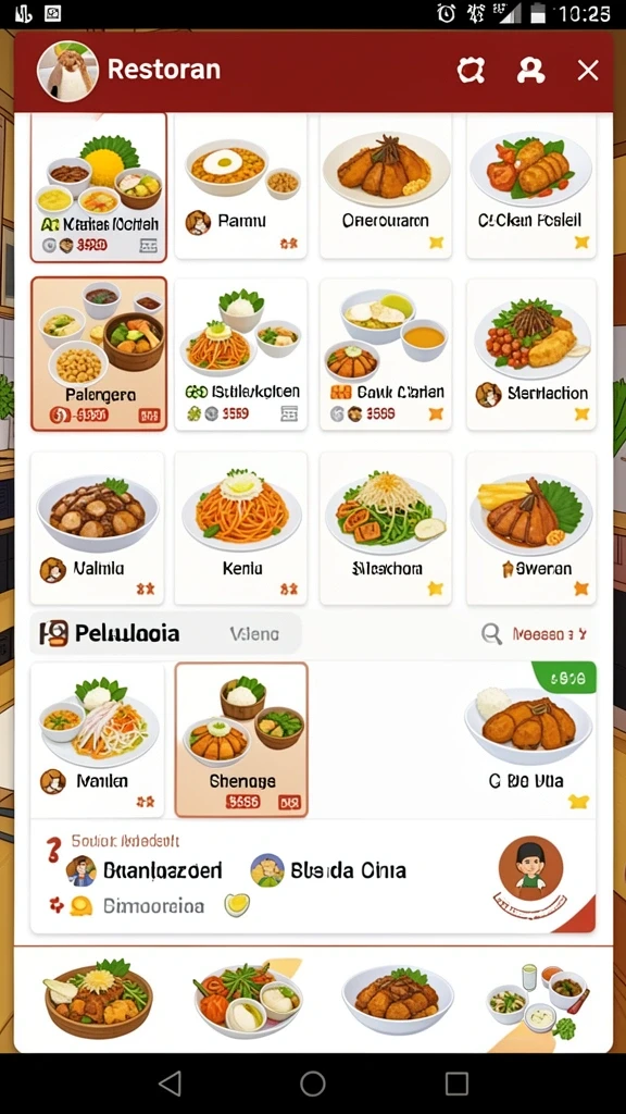 Sistem pencatatan skor yang kompetitif dan menyenangkan.