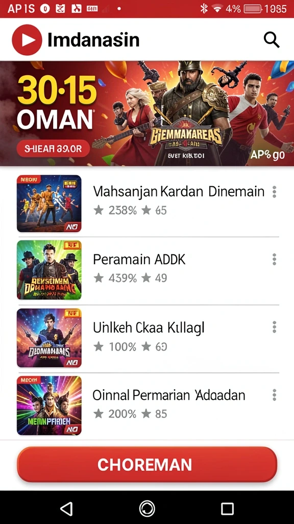 Tampilan antarmuka yang ramah pengguna.