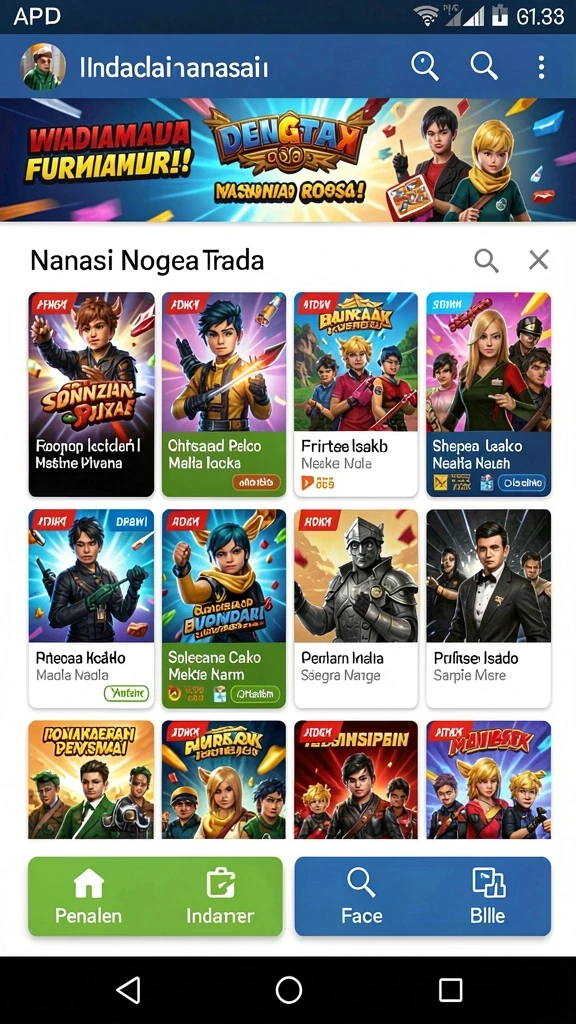 Beragam level menantang untuk dieksplorasi.