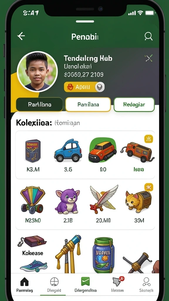 Tampilan antarmuka yang menarik dan user-friendly.