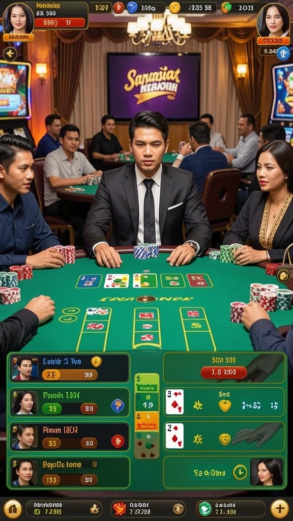 Screenshot aplikasi: Menampilkan grafis permainan yang menarik.