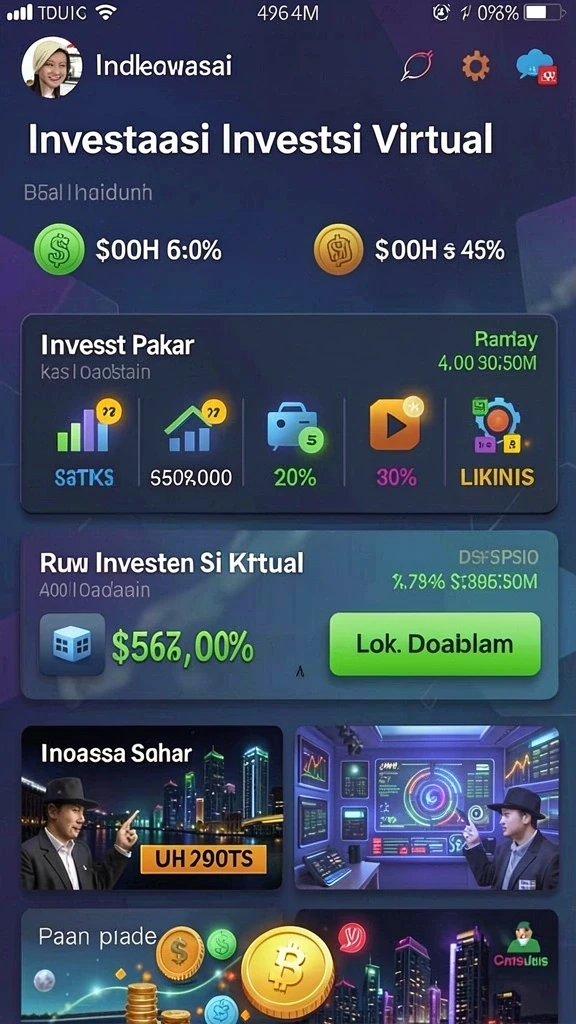 Tampilan grafis yang menakjubkan dan penuh warna.