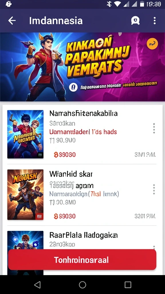 Tampilan antarmuka yang ramah pengguna.