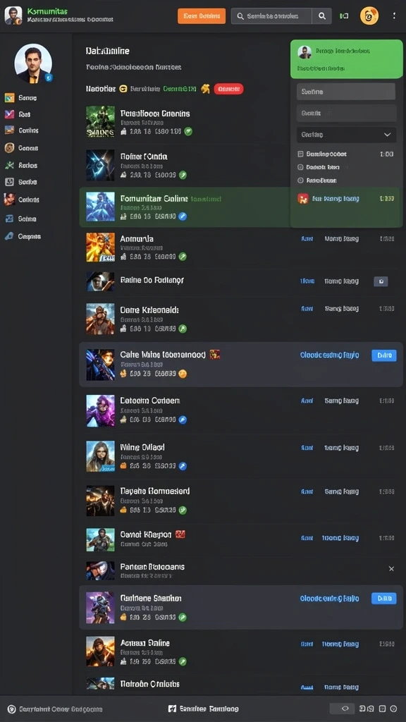 Fitur multiplayer yang memungkinkan pemain bersaing secara langsung.