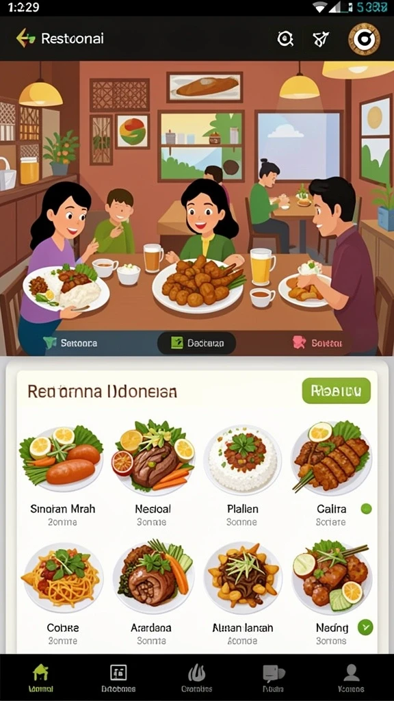 Karakter dengan desain menarik dan unik.