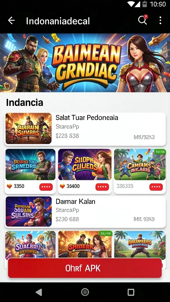 Karakter-karakter unik dengan kemampuan berbeda.