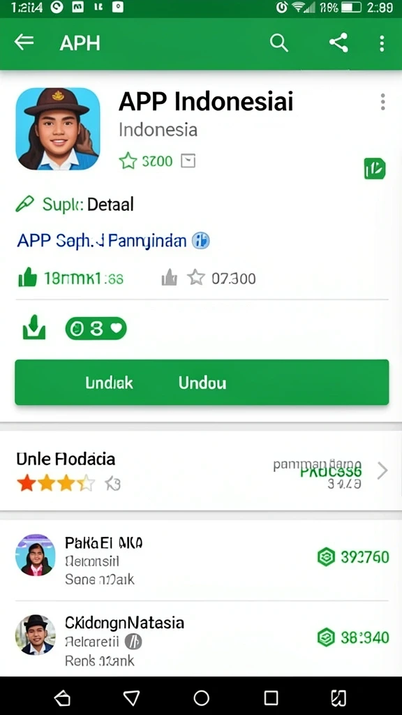 Tampilan antarmuka pengguna yang intuitif dan menarik.