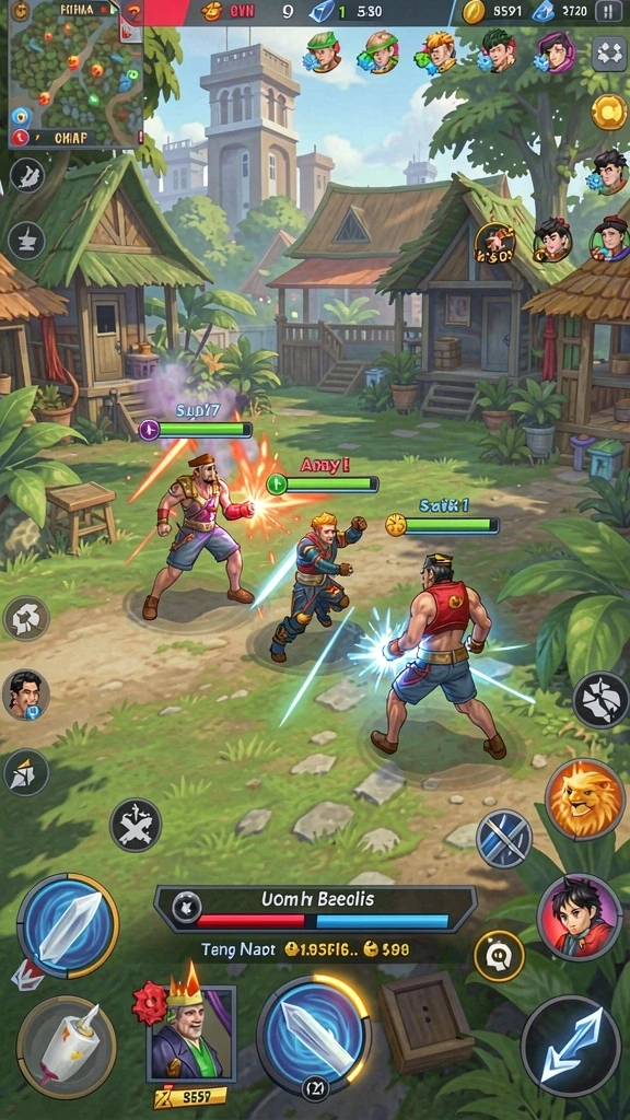 Mini game yang beragam dan menantang.