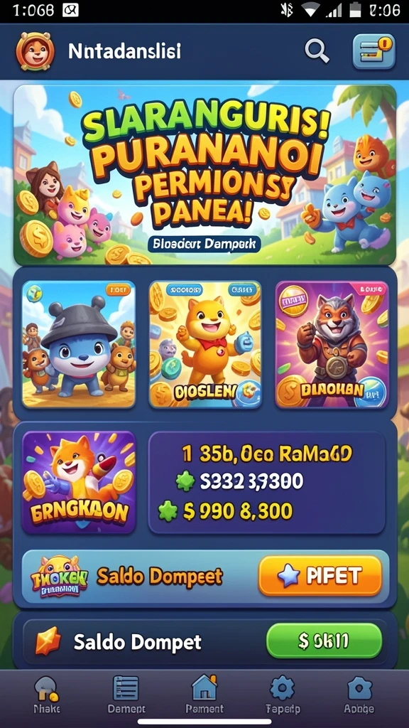 Screenshot yang menunjukkan interaksi dengan karakter NPC.