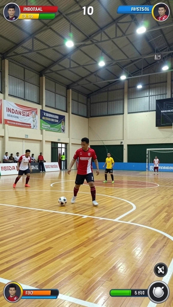 Tangkapan layar menampilkan layar awal permainan RPOK.