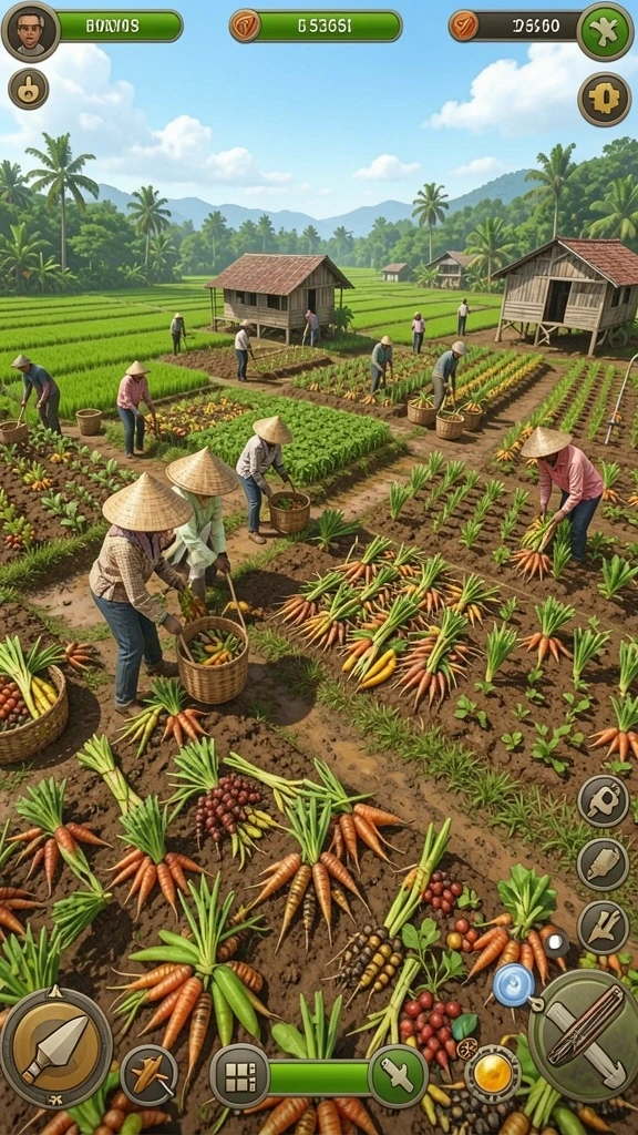 Menunjukkan karakter unik yang bisa dipilih di RPOK.