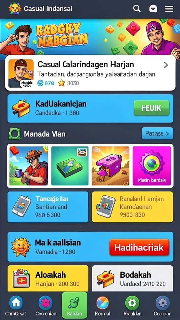 Tampilan antarmuka yang mudah dipahami.