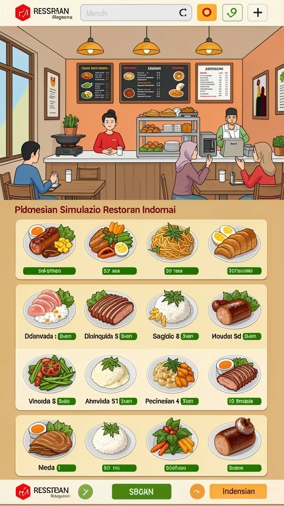 Beragam pilihan permainan yang tersedia untuk semua pemain.