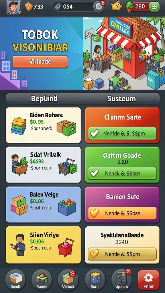 Visualisasi level yang menakjubkan dan penuh tantangan.